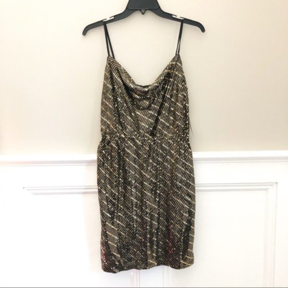 NWT ALEXIA ADMOR  Sequin Sheath Dress Small - Picture 2 of 5